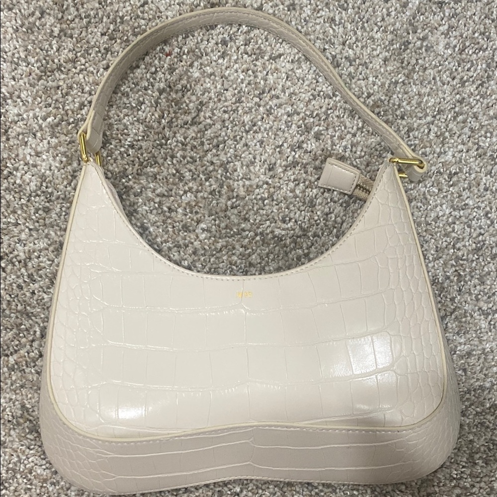 JW PEI Cream Shoulder Bag